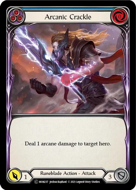 Arcanic Crackle (Blue)