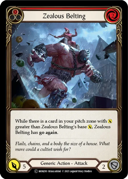 Zealous Belting (Red)