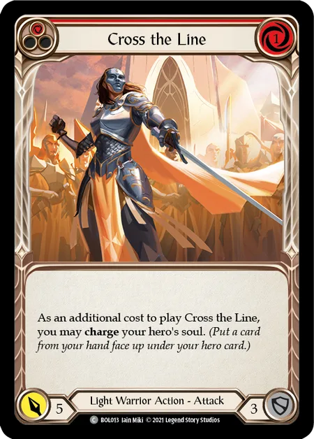 Cross the Line (Red)