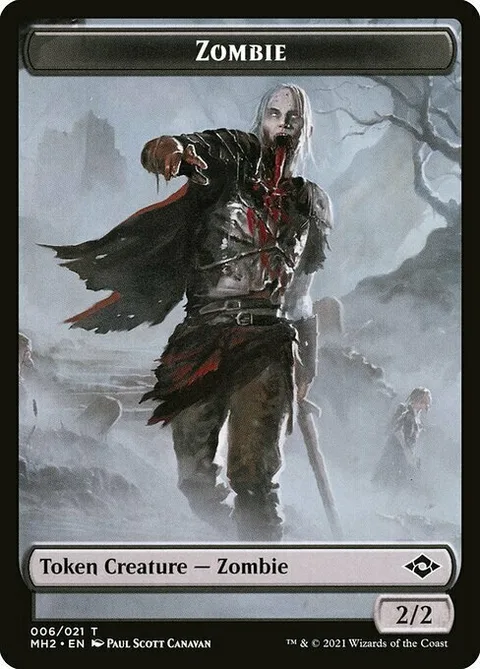 Zombie Token (Black 2/2)