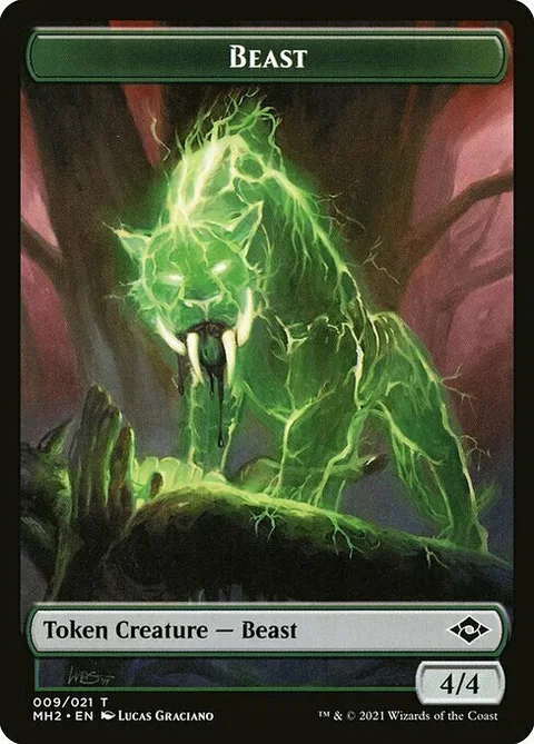 Beast Token (Green 4/4)