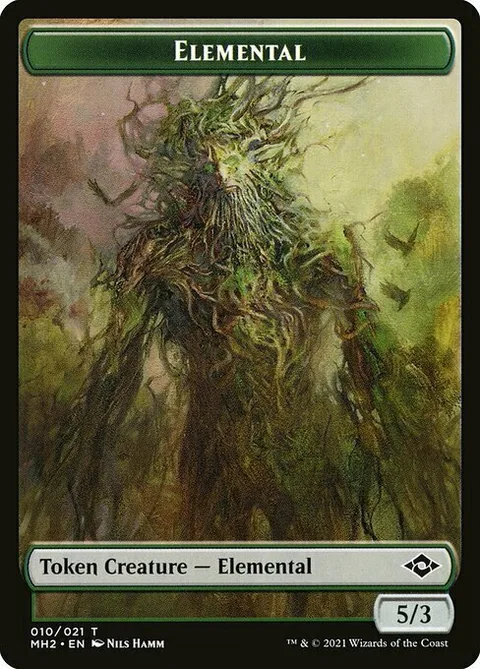 Elemental Token (Green 5/3)