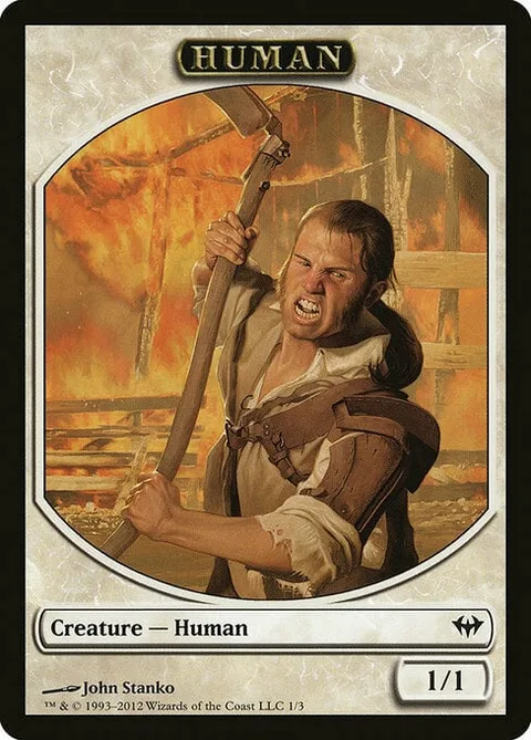 Human Token (White 1/1)