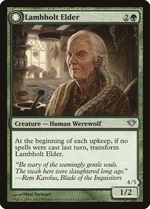 Lambholt Elder / Silverpelt Werewolf