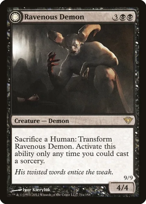 Ravenous Demon / Archdemon of Greed