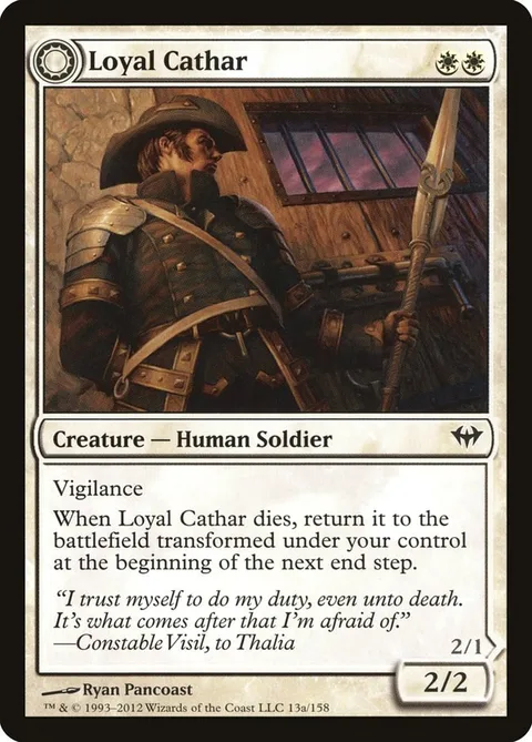 Loyal Cathar / Unhallowed Cathar