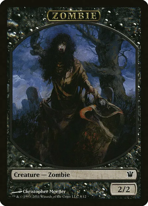 Zombie Token (Black 2/2)