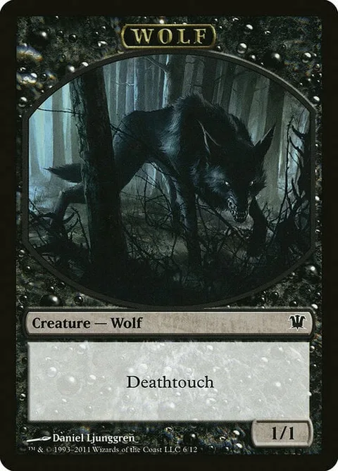 Wolf Token (Black 1/1)
