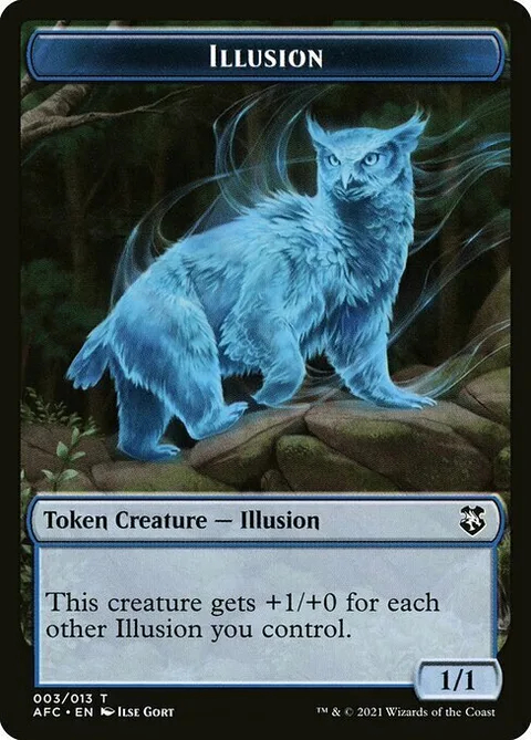 Illusion Token (U 1/1) // Champion of Wits Token