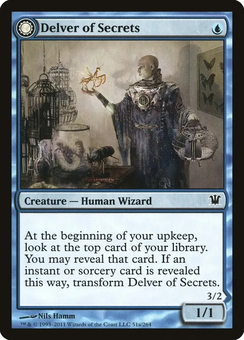 Delver of Secrets / Insectile Aberration