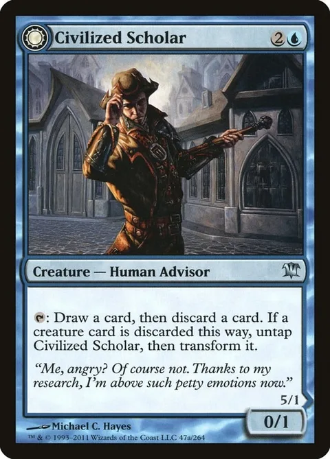 Civilized Scholar / Homicidal Brute