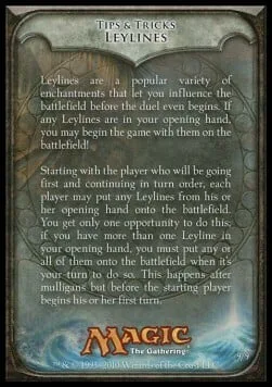 Rules Tip: Leylines
