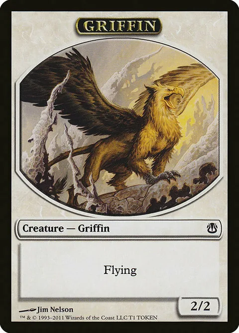 Griffin Token (White 2/2)