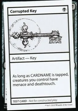 Corrupted Key
