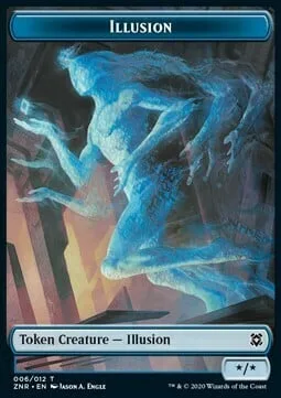 Illusion Token (U */*) // Construct Token (A 1/1)