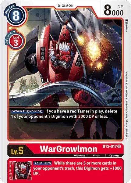 WarGrowlmon (BT2-017)