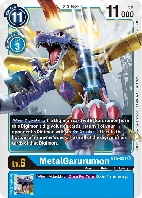 MetalGarurumon (BT5-031)