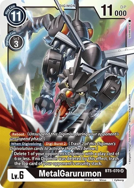 MetalGarurumon (BT5-070)
