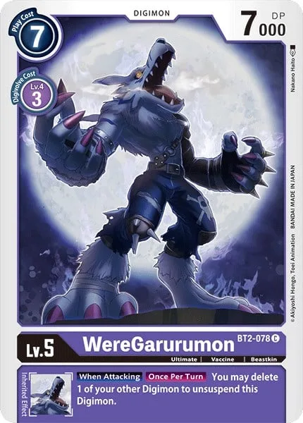 WereGarurumon (BT2-078)