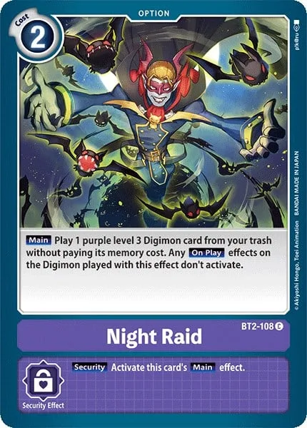 Night Raid (BT2-108)
