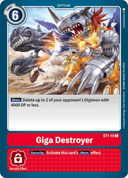 Giga Destroyer (ST1-15)