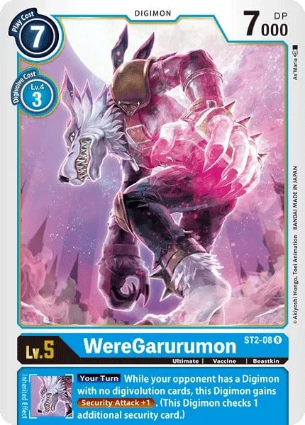 WereGarurumon (ST2-08)