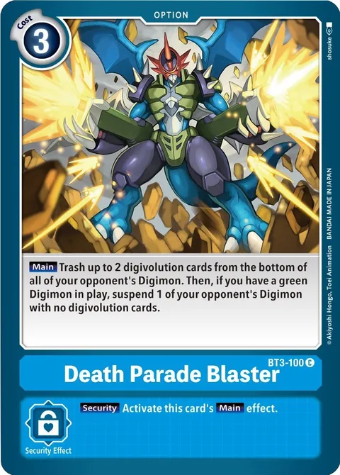 Death Parade Blaster (BT3-100)