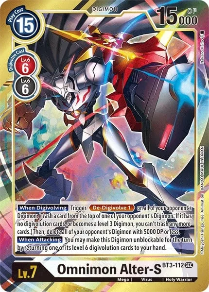 Omnimon Alter-S (BT3-112)