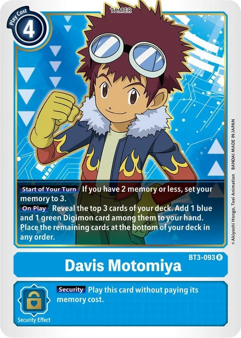 Davis Motomiya (BT3-093)