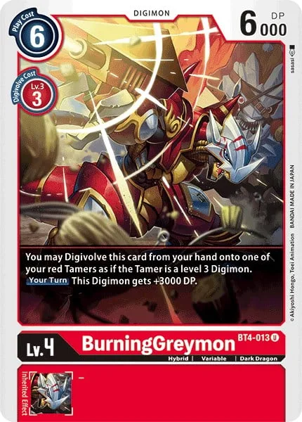 BurningGreymon (BT4-013)