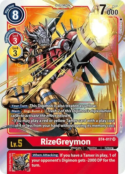 RizeGreymon (BT4-017)