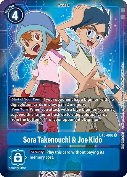 Sora Takenouchi & Joe Kido (BT5-088)