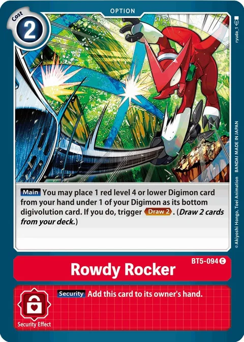 Rowdy Rocker (BT5-094)