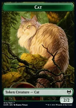 Cat Token (G 2/2) // Treasure Token