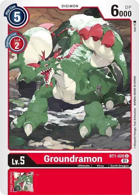 Groundramon (BT1-020)