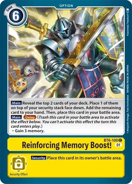 Reinforcing Memory Boost! (BT6-100)