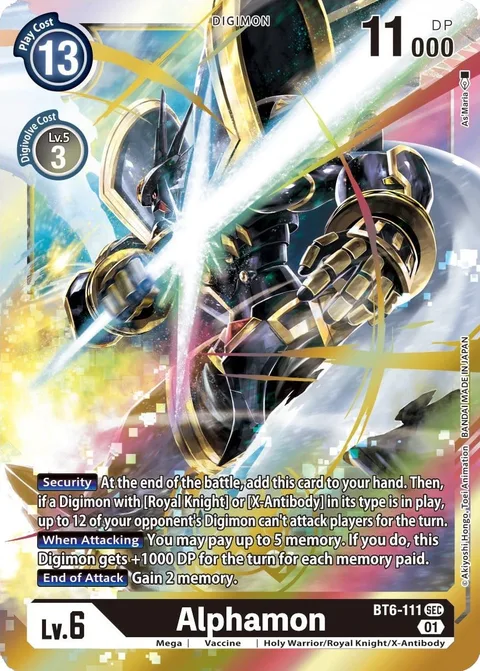 Alphamon (BT6-111)