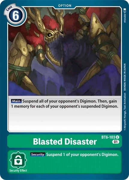 Blasted Disaster (BT6-103)