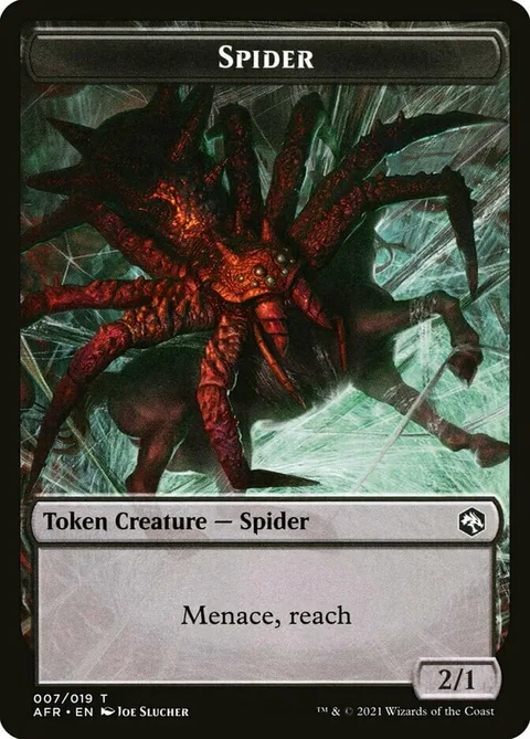 Spider Token (Black 2/1)