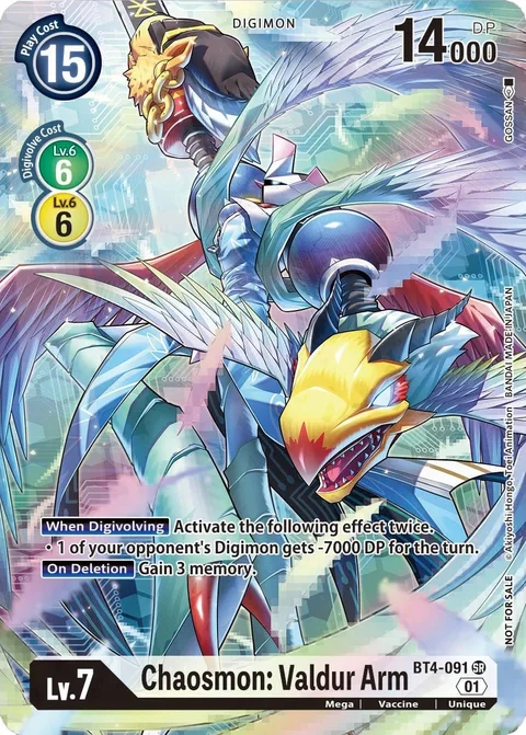 Chaosmon: Valdur Arm (BT4-091)