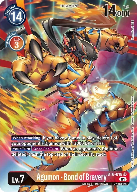 Agumon - Bond of Bravery (BT6-018)