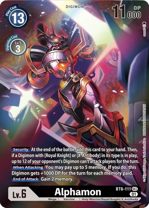 Alphamon (BT6-111)