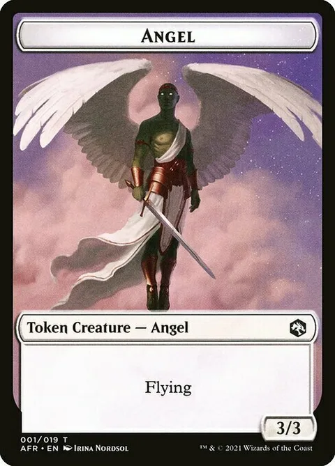 Angel Token (W 3/3) // Spider Token (B 2/1)