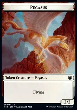 Pegasus Token (W 2/2) // Satyr Token (R 1/1)