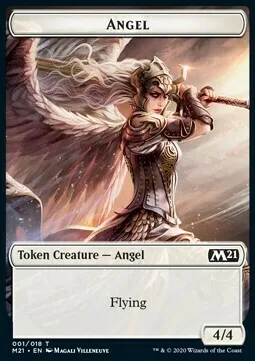 Angel Token (W 4/4) / Saproling Token (G 1/1)