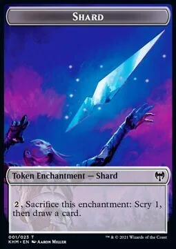 Shard Token // Dwarf Berserker Token (R 2/1)