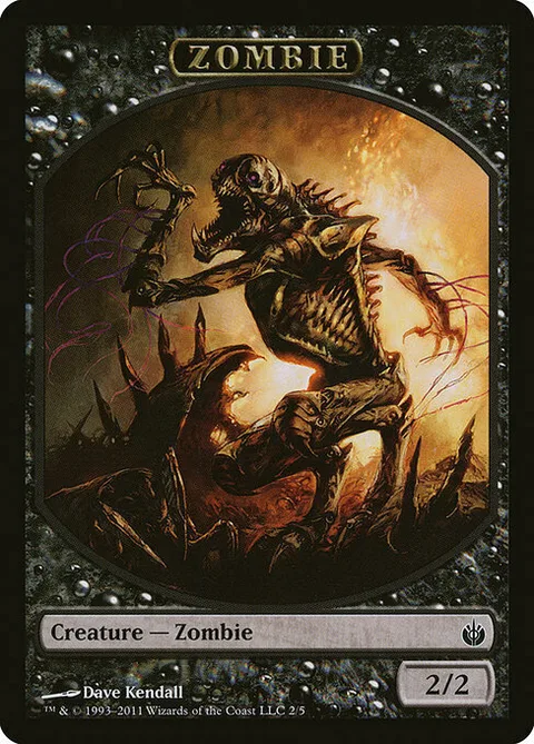 Zombie Token (Black 2/2)