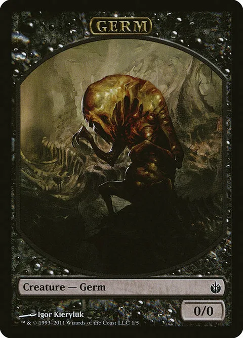 Germ Token (Black 0/0)