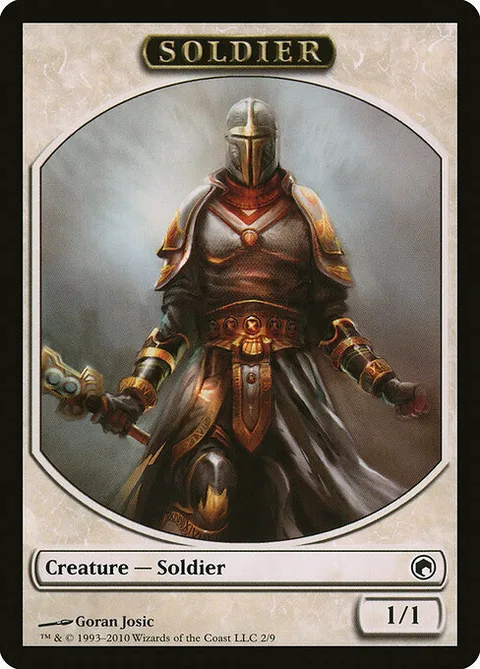 Soldier Token (White 1/1)