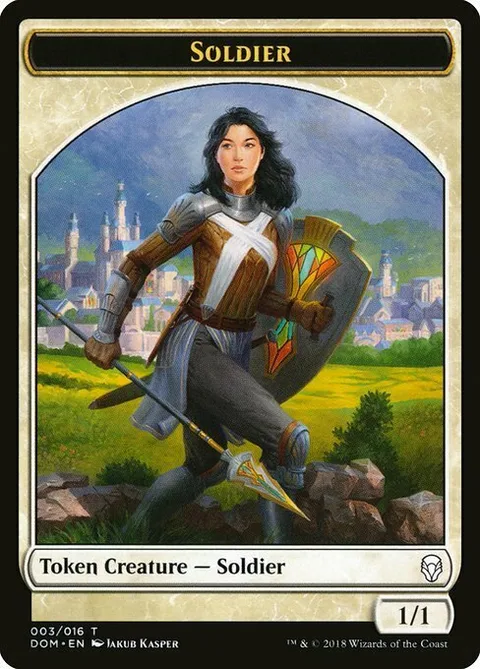 Soldier Token (White 1/1)